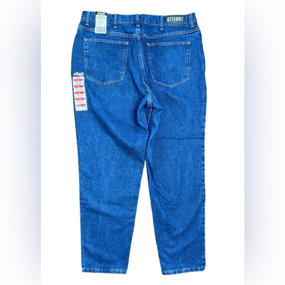 Gitano Vintage Mom Jeans Petite Relaxed Fit Straight Leg Denim Sz 18W Petite - Picture 3 of 11